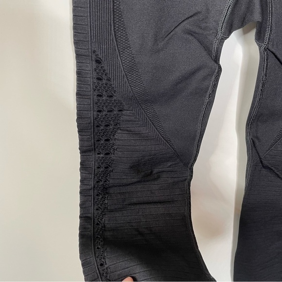 Gymshark Black Seamless Leggings with Cutouts Size Small - Picture 5 of 6